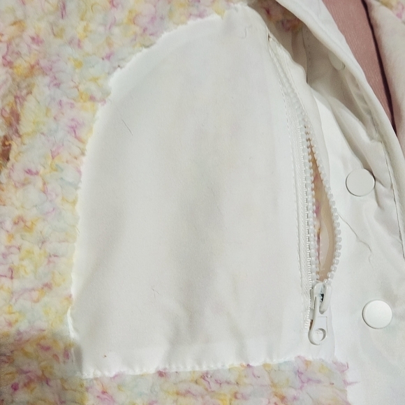 NWOT Altar'd StateWhite Confetti Wubby Jacket Size: S - Picture 11 of 15